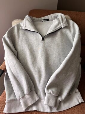 Half-Zip Pullover Sweatshirt